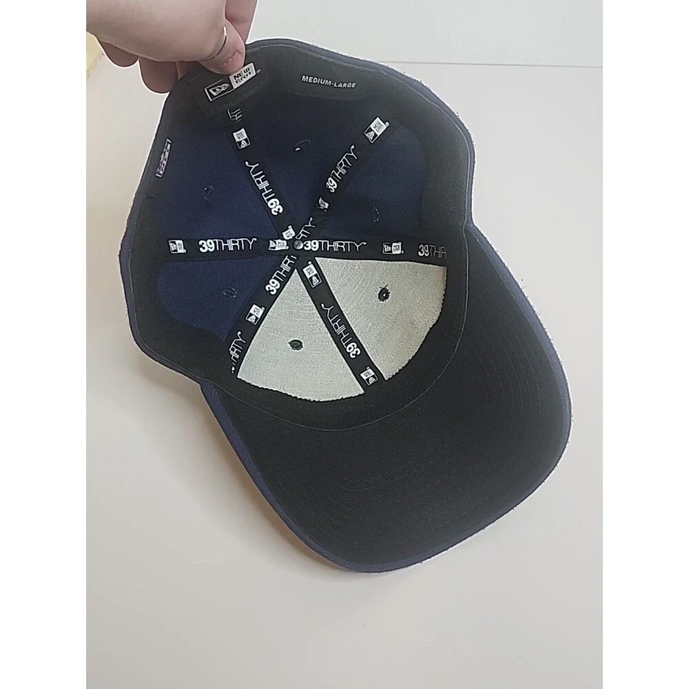 Tennessee Titans New Era 39Thirty Hat Cap Medium Large Blue Embroidered